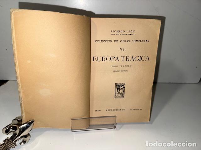 Libros: EUROPA TRAGICA - Foto 3