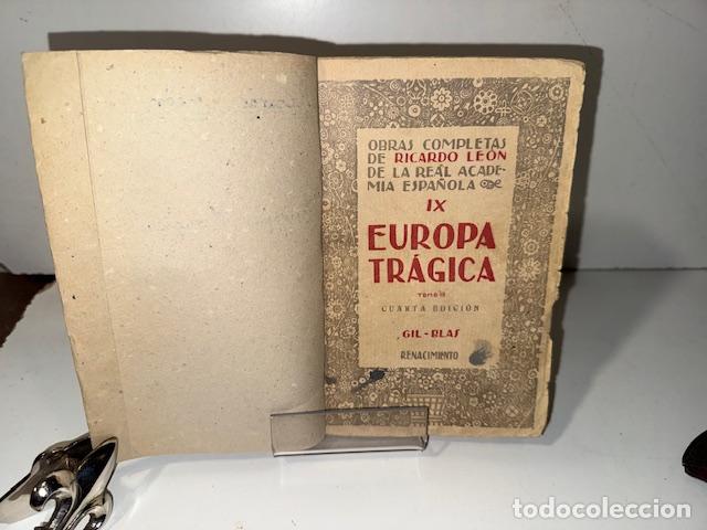 Libros: EUROPA TRAGICA - Foto 1