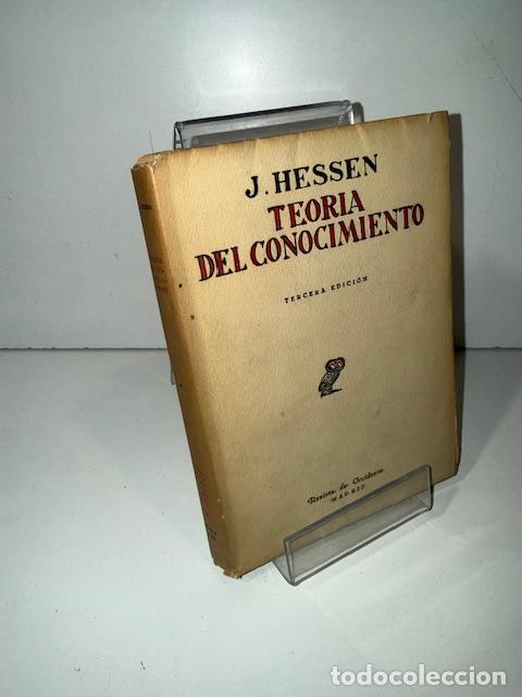 Libros: TEORIA DEL CONOCIMIENTO J HESSEN 1936 - Foto 1