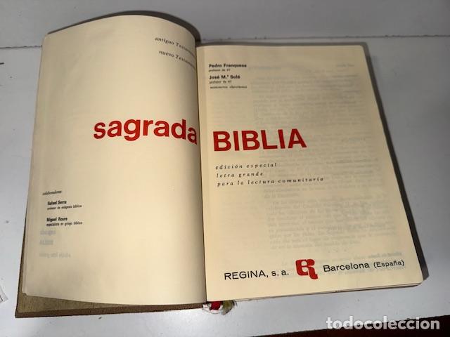 Libros: SAGRADA BIBLIA - Foto 3