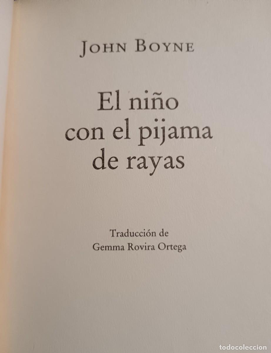 Libros: El ni&ntilde;o con el pijama de rayas - Foto 1