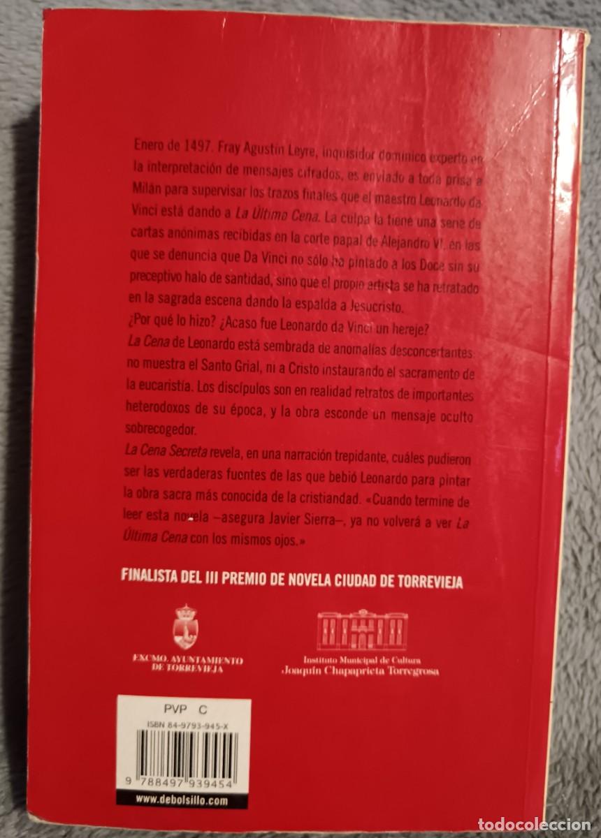 Libros: La cena secreta. Javier Sierra - Foto 2