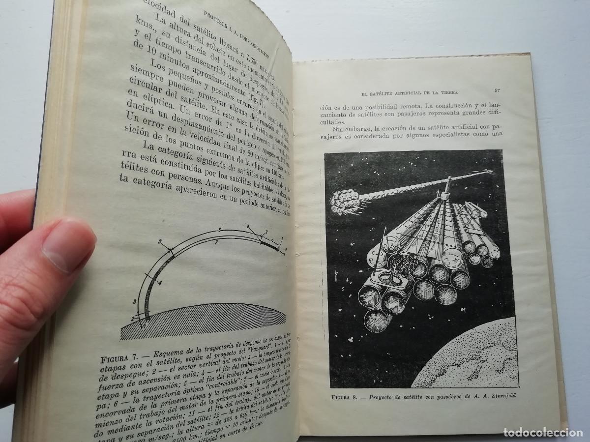 Libros: El sat&eacute;lite artificial de la tierra - I. A. Pobedonostsef 1958 - Foto 7