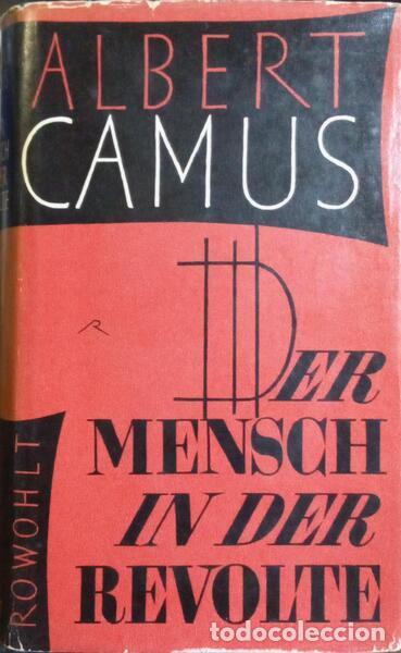 Libros: CAMUS. (Albert) - DER MENSCH IN DER REVOLTE. - Foto 1