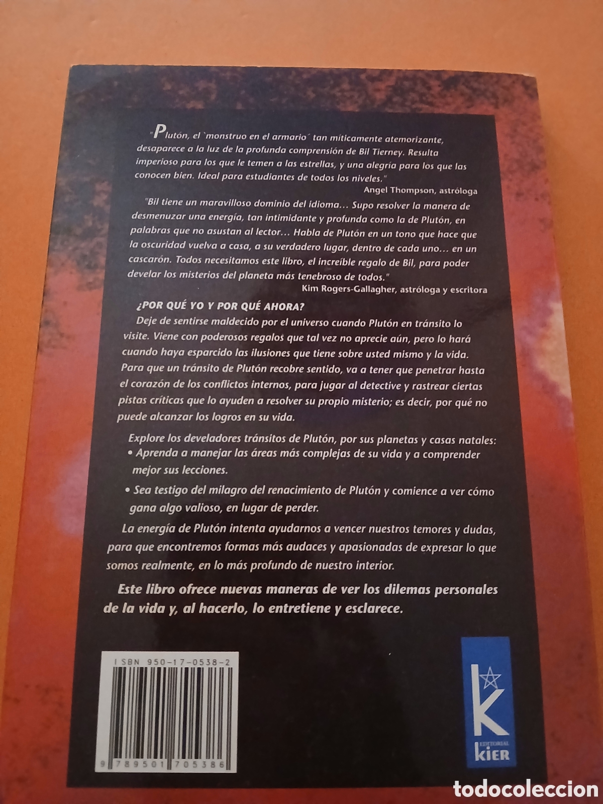 Libros: PLUTON, TRANSITOS DE PODER Y RENOVACION � ASROLOGIA - BIL TIERNEY - Foto 2