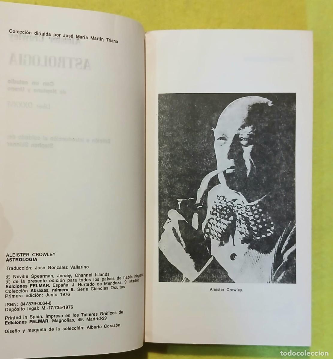 Libros: Astrologia, Aleister Crowley - Foto 5