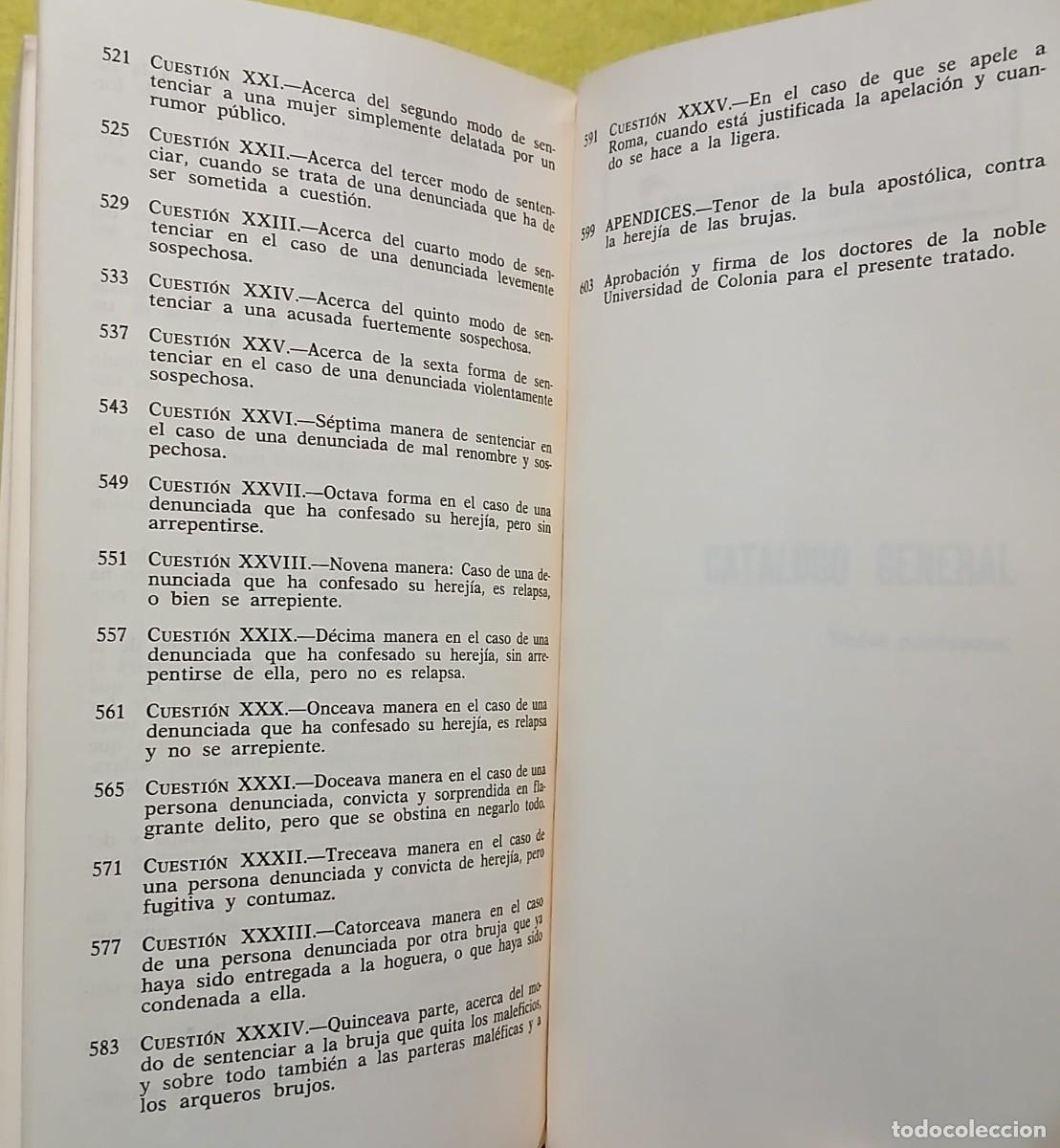 Libros: El martillo de las brujas, Kraemer & Sprenger - Foto 5