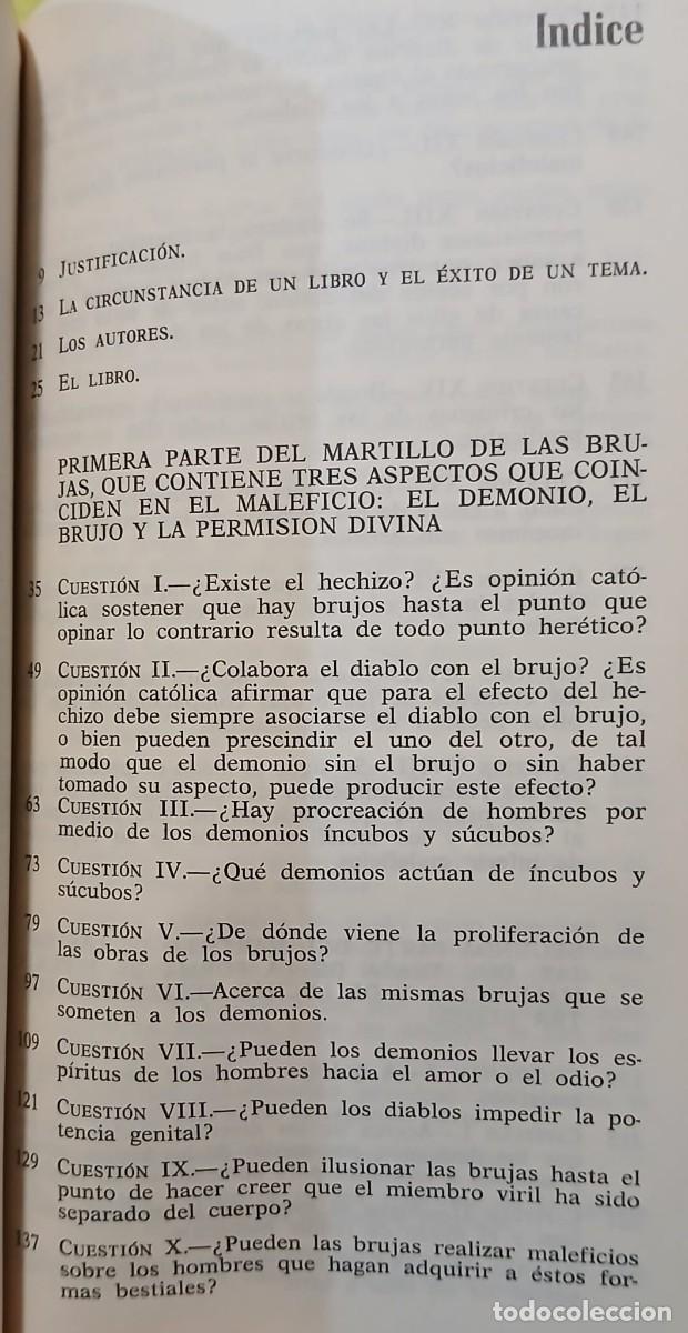 Libros: El martillo de las brujas, Kraemer & Sprenger - Foto 7
