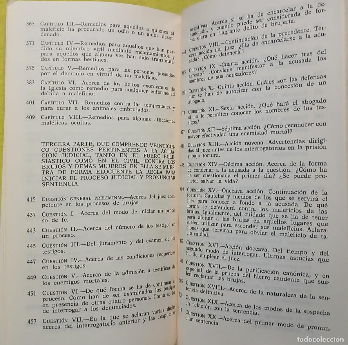 Libros: El martillo de las brujas, Kraemer & Sprenger - Foto 8