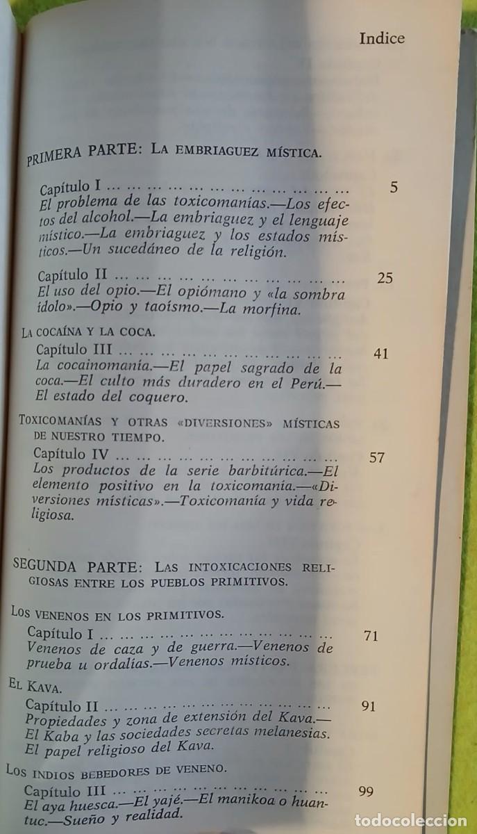 Libros: Venenos sagrados, embriaguez divina. - Foto 6