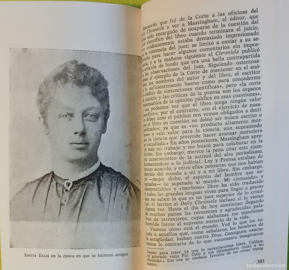 Libros: Mi vida, Havellock Ellis - Foto 3