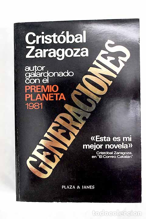 Libros: Generaciones: Zaragoza, Crist&oacute;bal.- Zaragoza, Crist&oacute;bal - Foto 1