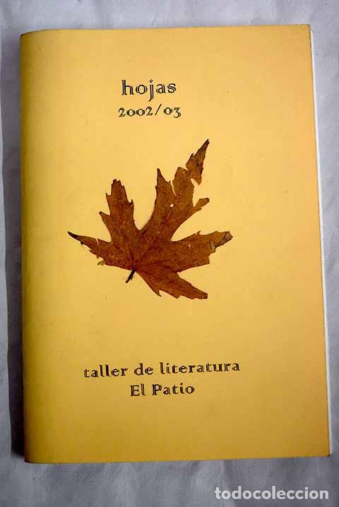 Libros: Hojas (2002/2003): : Taller de literatura. - Foto 1