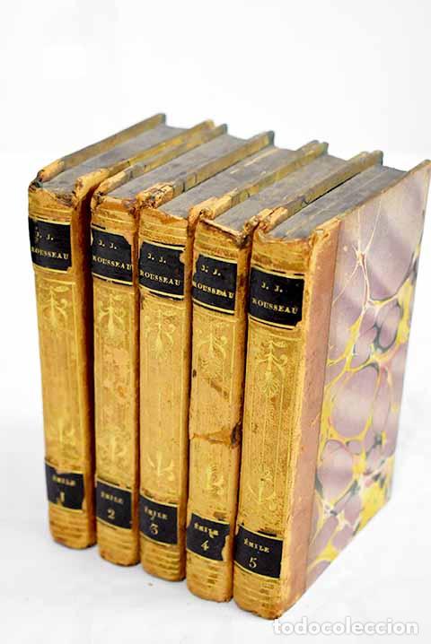 Libros: Emile ou L education.- Rousseau, Jean-Jacques
