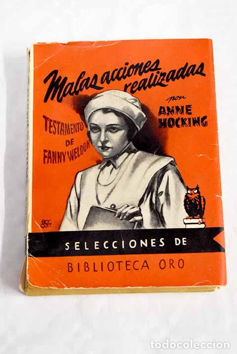 Libros: Malas acciones realizadas.- Hocking, Anne - Foto 1