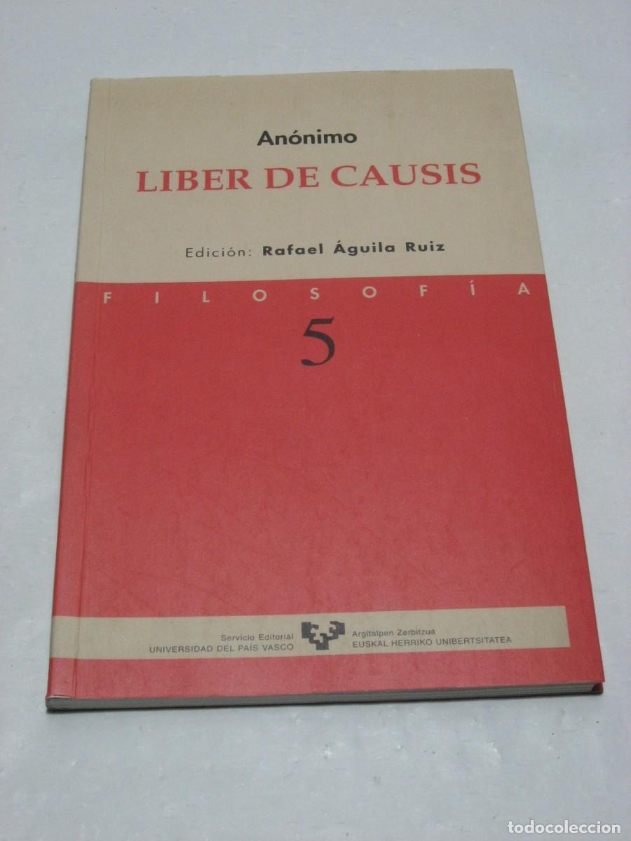 Livros em segunda m&atilde;o: LIBER DE CAUSIS (El libro de las causas) - An&oacute;nimo