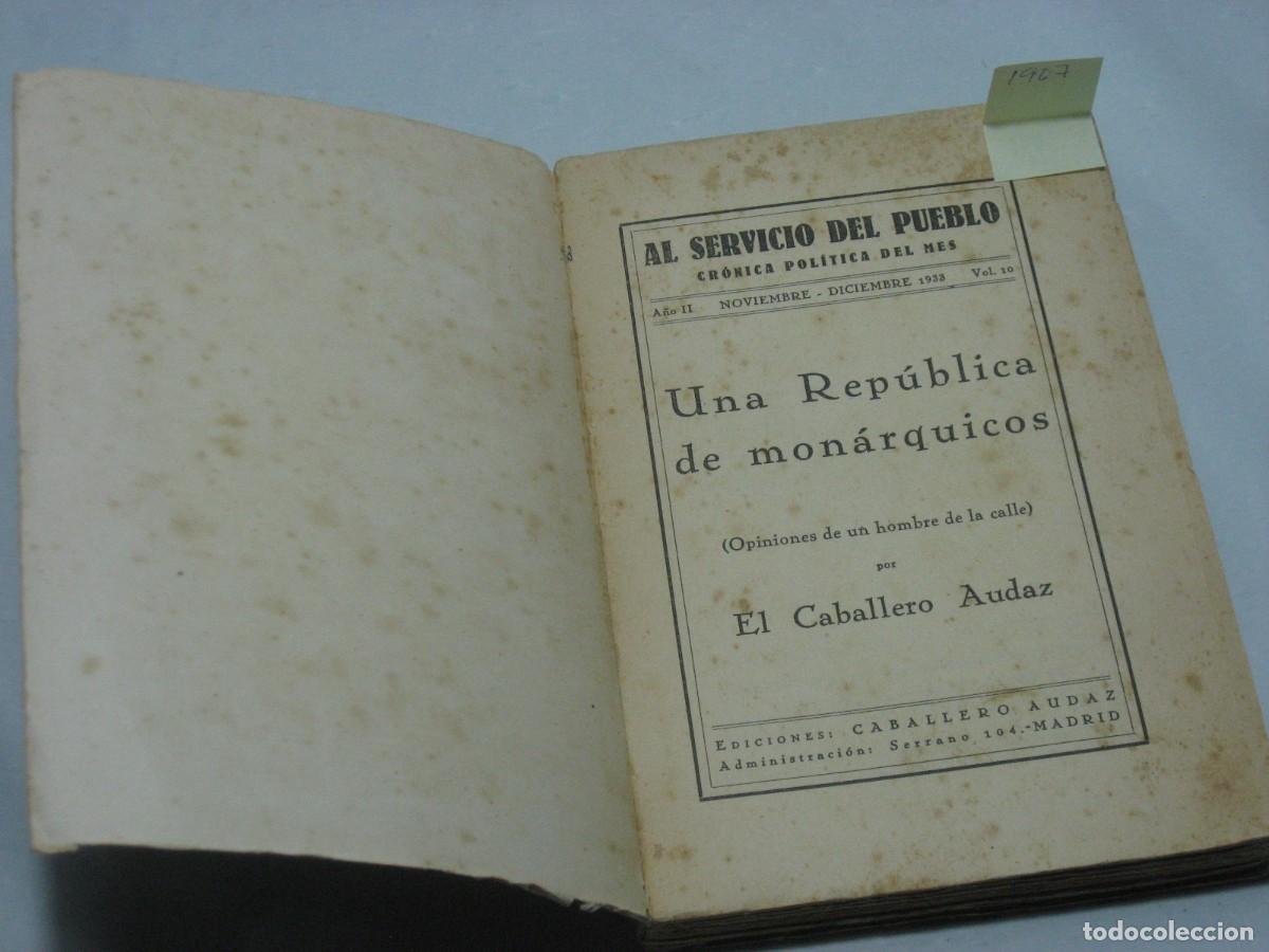 Libros: UNA REP&Uacute;BLICA DE MON&Aacute;RQUICOS - El Caballero Audaz - Foto 5