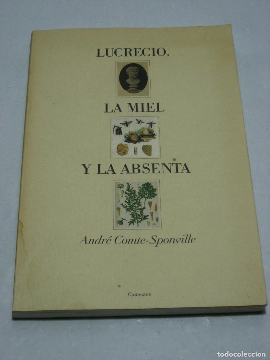 Libros: LUCRECIO. LA MIEL Y LA ABSENTA - Andr&eacute; Comte-Sponville - Foto 1