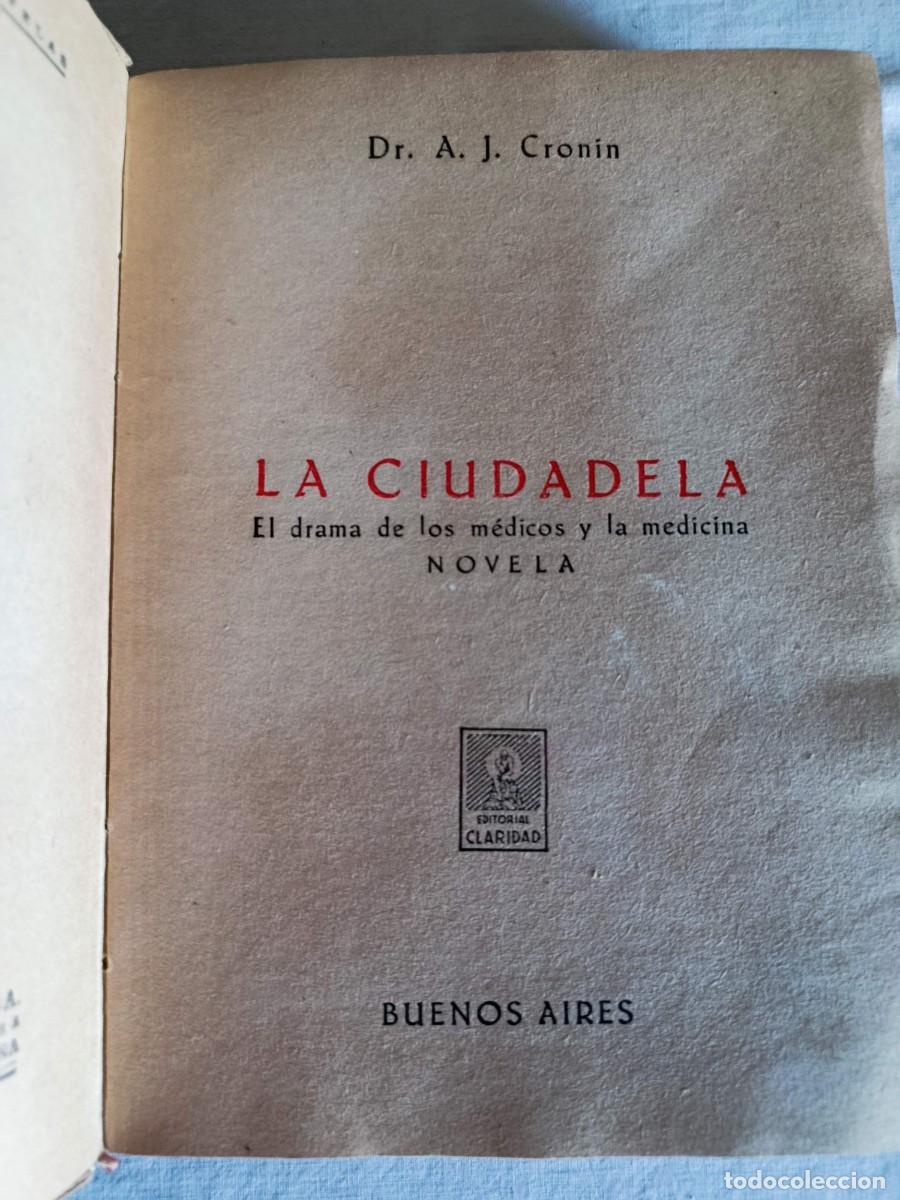 Libros: Libro La ciudadela el drama de los m&eacute;dicos y la medicina - Foto 3