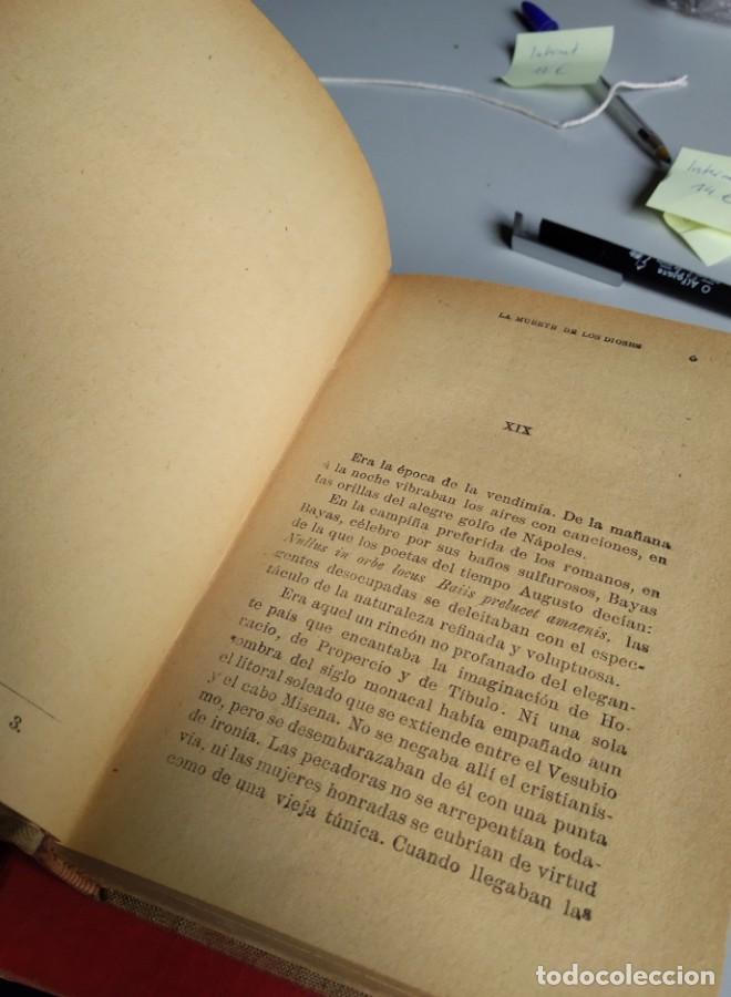 Libros: LA MUERTE DE LOS DIOSES. MEREJKOWSKI. 1901. 2 VOLUMENES - - Foto 6