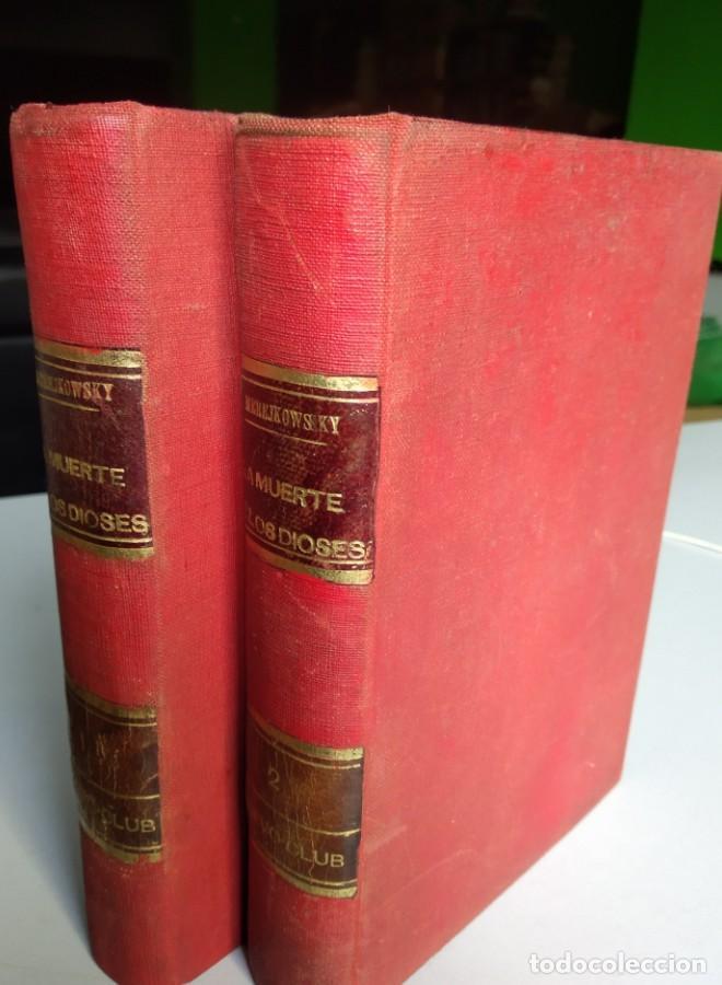 Libros: LA MUERTE DE LOS DIOSES. MEREJKOWSKI. 1901. 2 VOLUMENES - - Foto 1