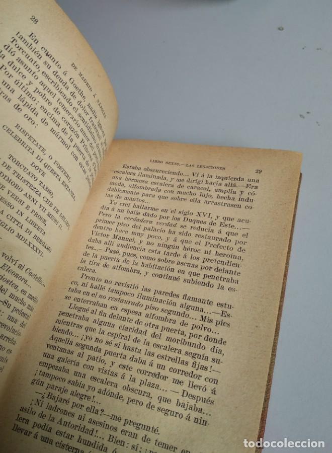 Libros: DE MADRID A NAPOLES. ALARC&Oacute;N. 2 VOLUMENES. 1911 - - Foto 8