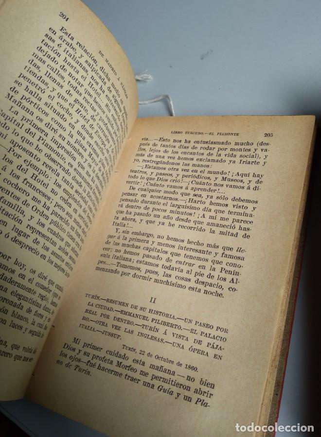 Libros: DE MADRID A NAPOLES. ALARC&Oacute;N. 2 VOLUMENES. 1911 - - Foto 14