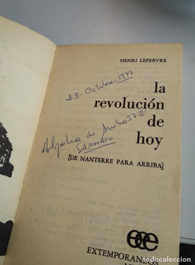 Libros: LA REVOLUCI&Oacute;N DE HOY. HENRI LEFEBVRE - - Foto 4