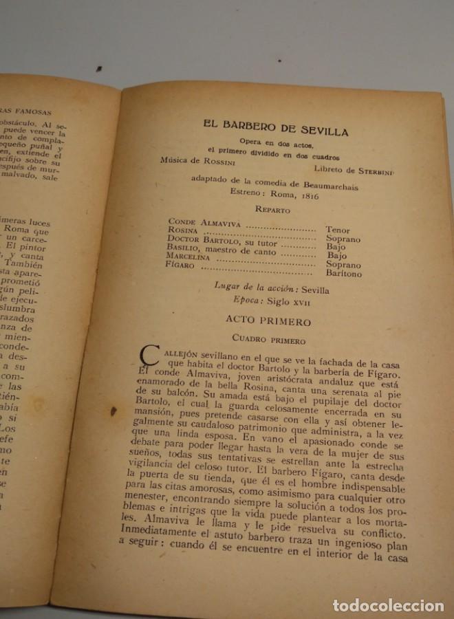Libros: CINCUNTA ARGUMENTOS DE OPERAS FAMOSAS. NICOLAS BARQUET - - Foto 9