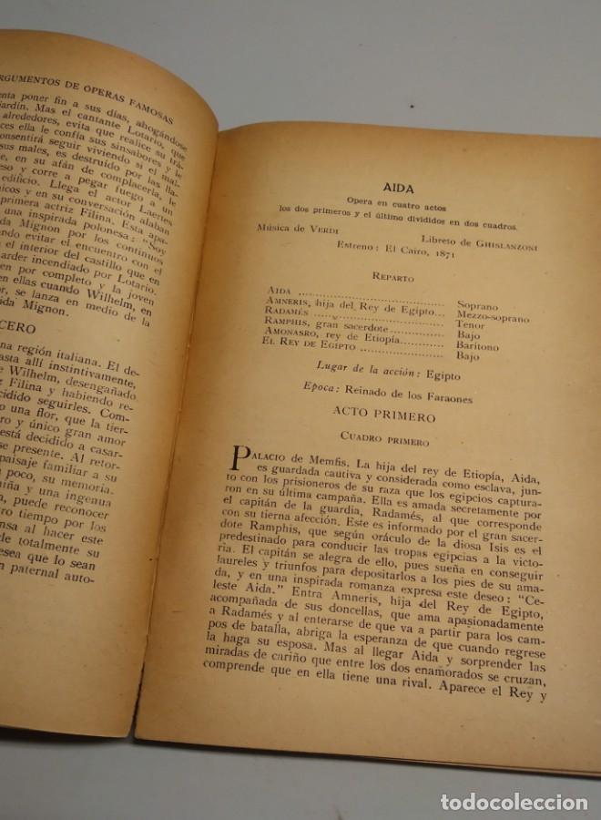 Libros: CINCUNTA ARGUMENTOS DE OPERAS FAMOSAS. NICOLAS BARQUET - - Foto 10