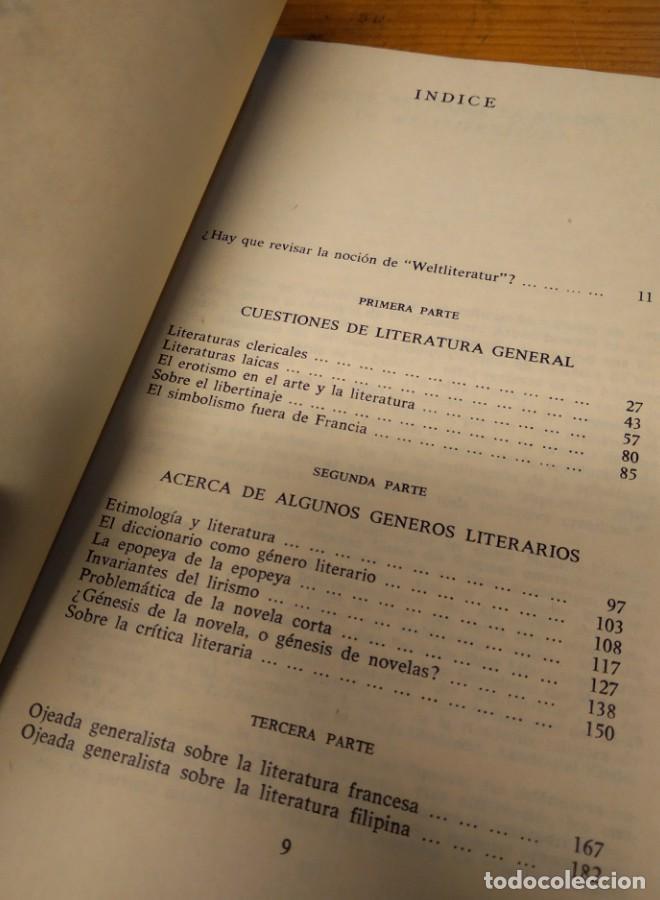 Libros: ENSAYOS DE LITERATURA. ETIEMBLE - - Foto 4