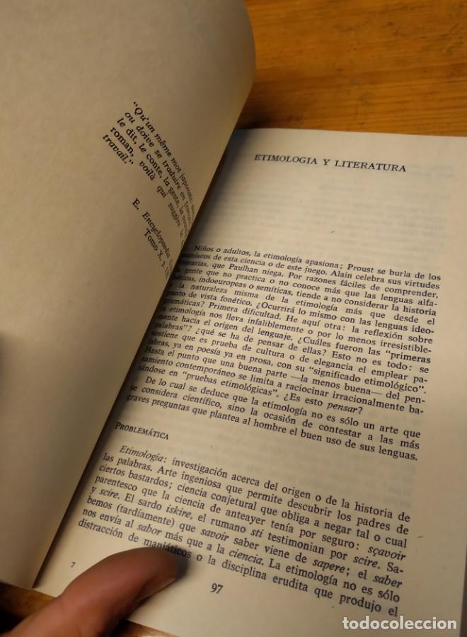 Libros: ENSAYOS DE LITERATURA. ETIEMBLE - - Foto 8