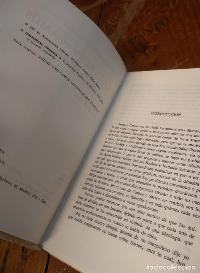 Libros: SARTRE Y CAMUS. LEO POLLMANN - - Foto 4
