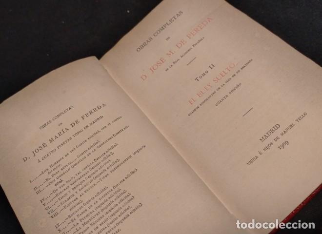 Libros: Jos&eacute; M. de Pereda - El nuet suelto... (1909) - - Foto 2