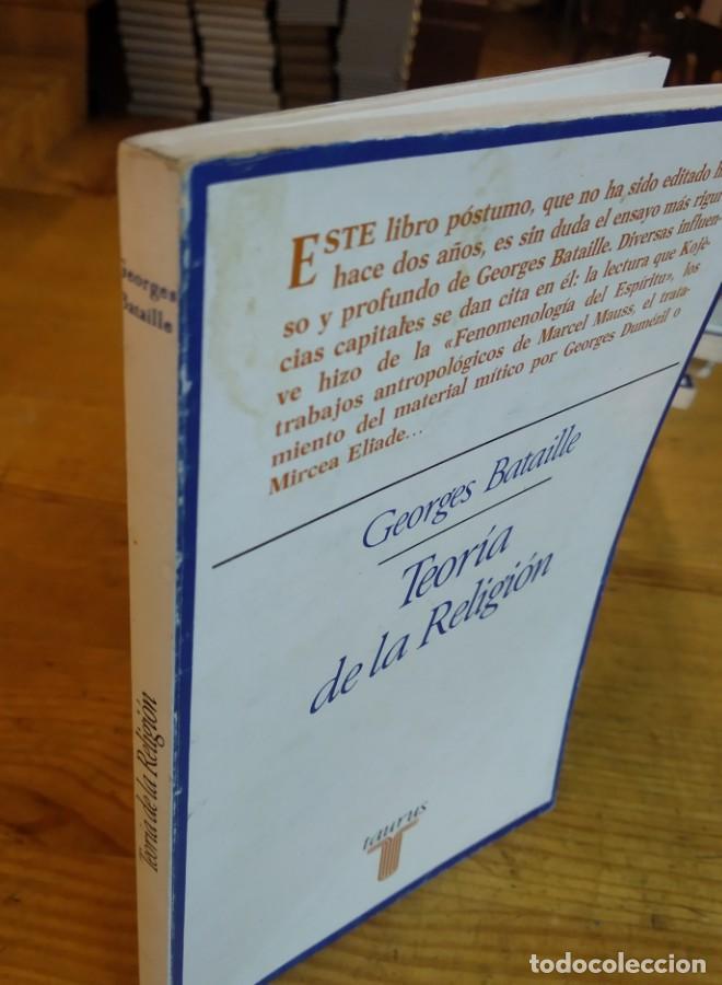 Libros: TEORIA DE LA RELIGI&Oacute;N. GEORGES BATAILLE - - Foto 2