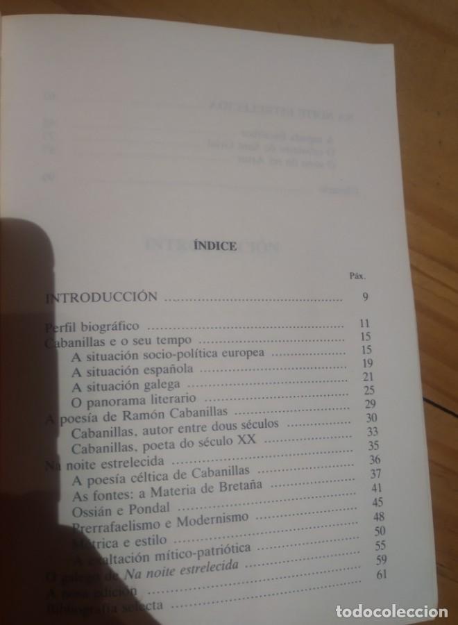 Libros: NA NOITE ESTRELECIDA. RAM&Oacute;N CABANILLAS - - Foto 4