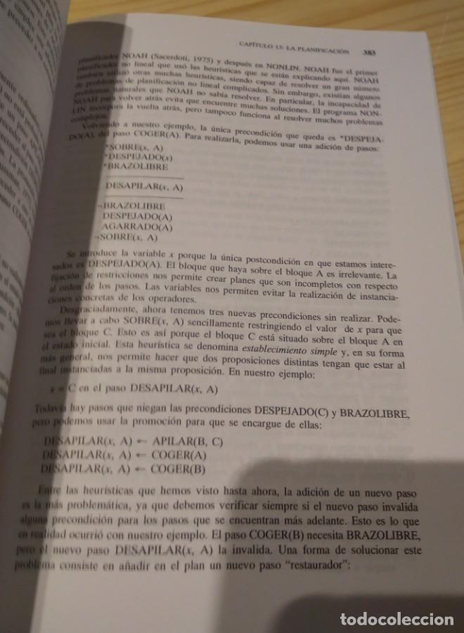Libros: INTELIGENCIA ARTIFICIAL. E. RICH. KNIGHT - - Foto 5