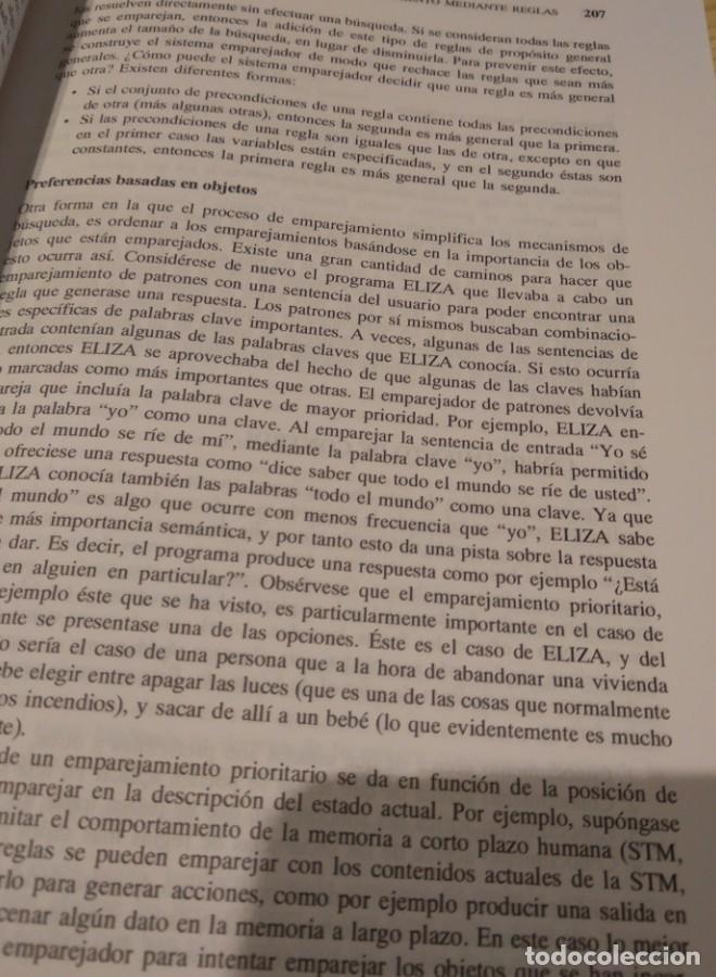 Libros: INTELIGENCIA ARTIFICIAL. E. RICH. KNIGHT - - Foto 7