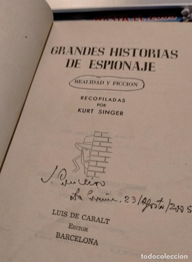 Libros: GRANDES HISTORIAS DE ESPIONAJE. KURT SINGER - - Foto 2