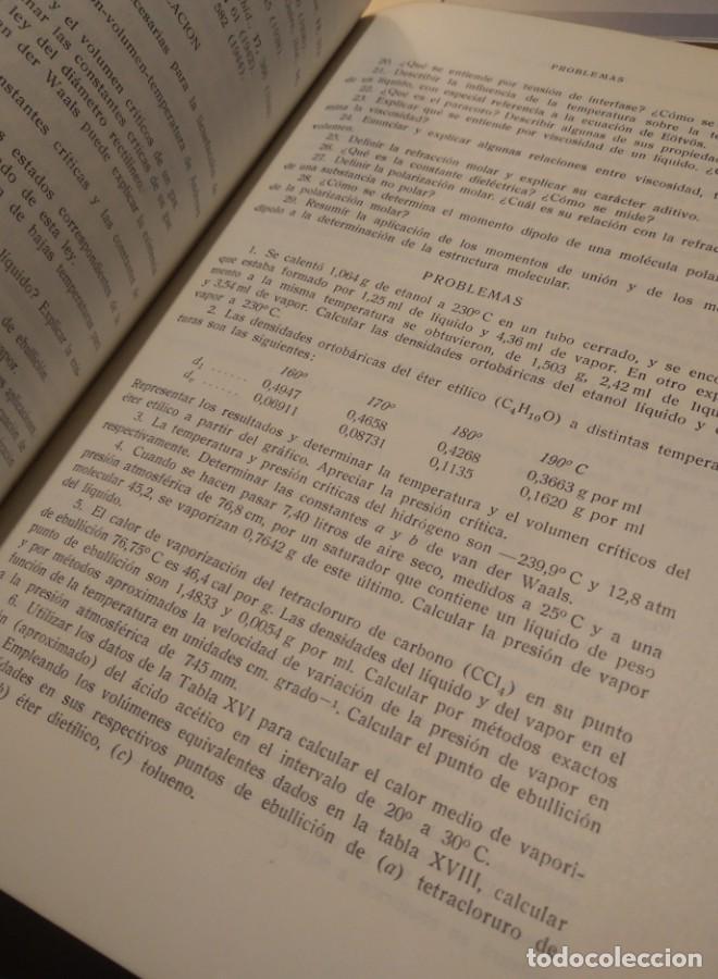 Libros: ELEMENTOS DE FISICOQU&Iacute;MICA. SAMUEL GLASSTONE. 1946. - - Foto 4