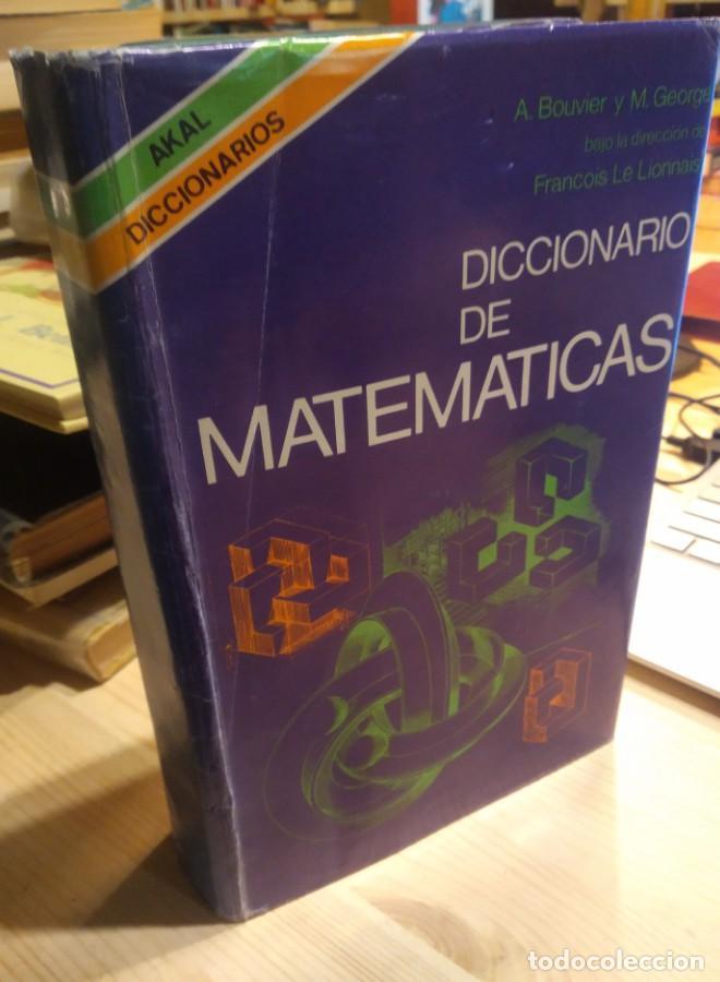 Libros: DICCIONARIO DE LAS MATEM&Aacute;TICAS. BOUVIER. GEORGE - - Foto 1