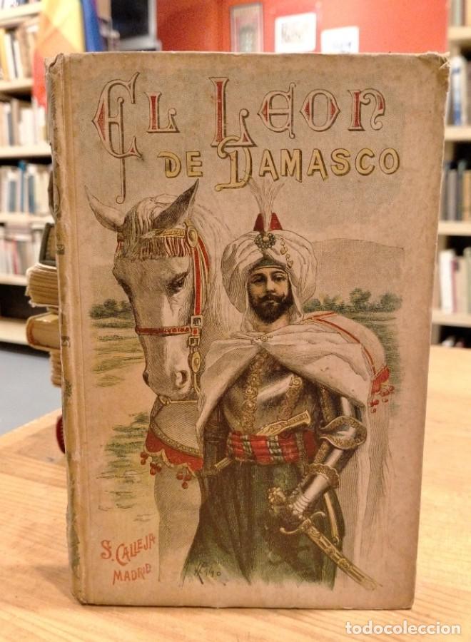 Libros: Salgari, El leon de Damasco (Saturnino Calleja) - - Foto 1