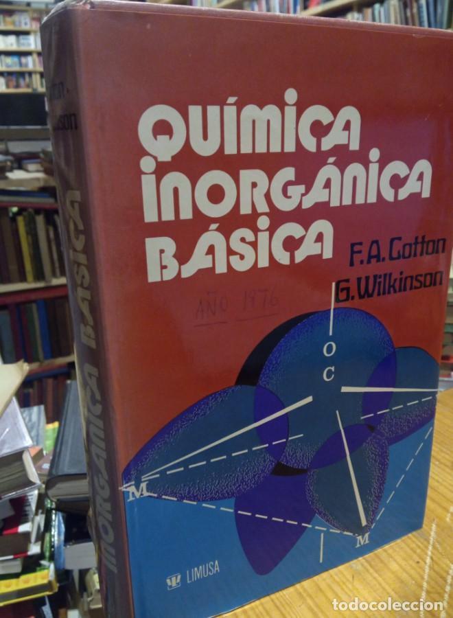 Libros: Quimica Inorganica Basica. Cotton. Wilkinson - - Foto 1