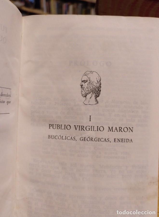 Libros: Virgilio, Horacio. Obras Completas - - Foto 3