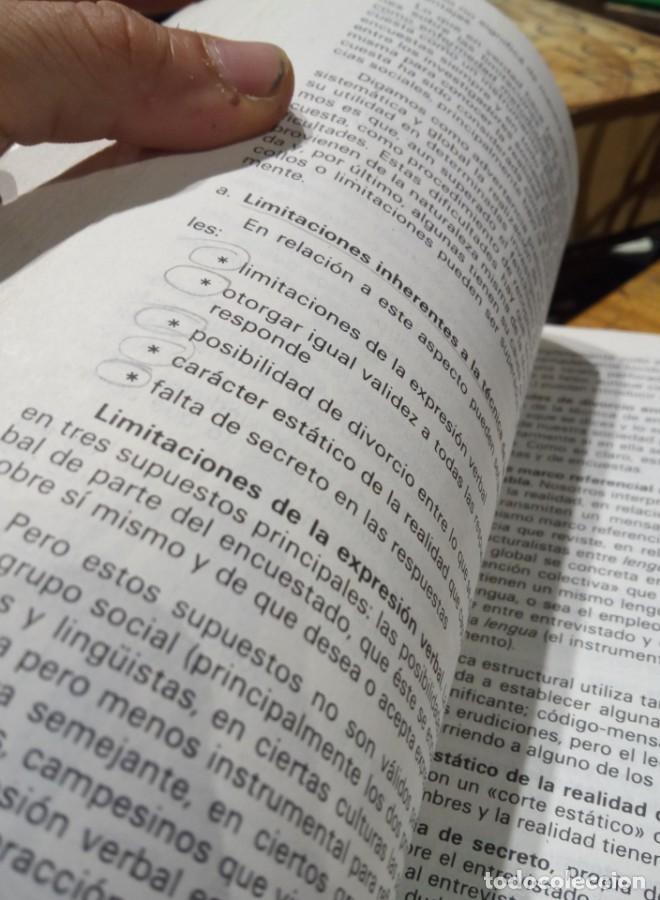 Libros: TECNICAS DE INVESTIGACION SOCIAL. EZEQUIEL ANDER - - Foto 4