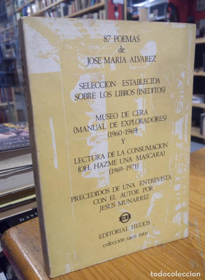 Libros: 87 poemas de Jose Maria Alvarez - - Foto 1