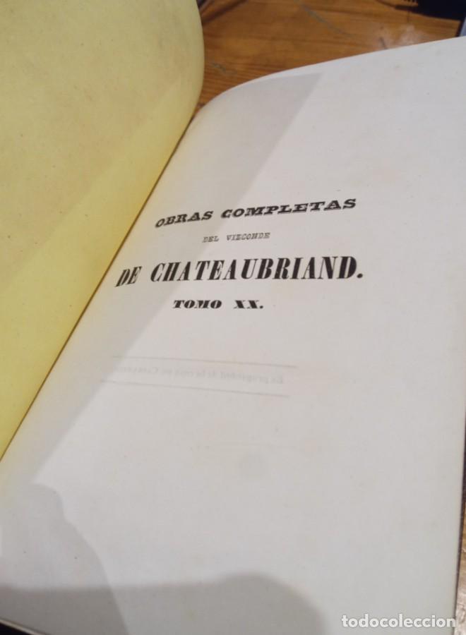 Libros: CHATEAUBRIAND. POESIAS. 1846 - - Foto 4