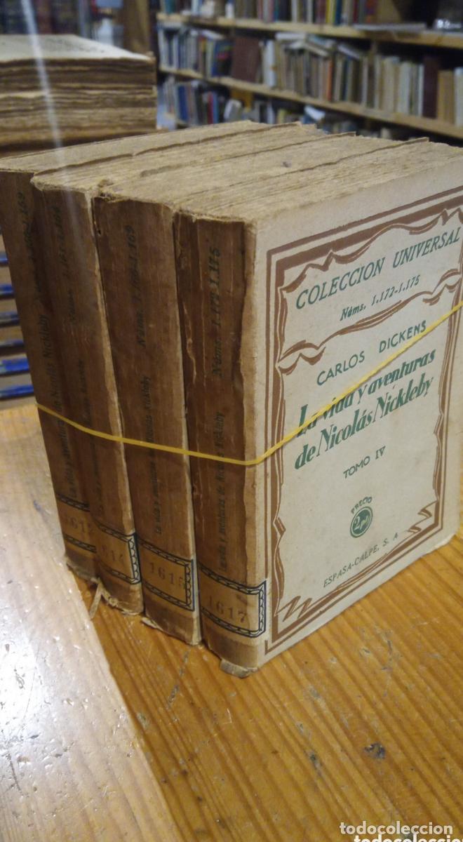 Libros: LA VIDA Y AVENTURAS DE NICOLAS NICKLEBY. CARLOS DICKENS - - Foto 1