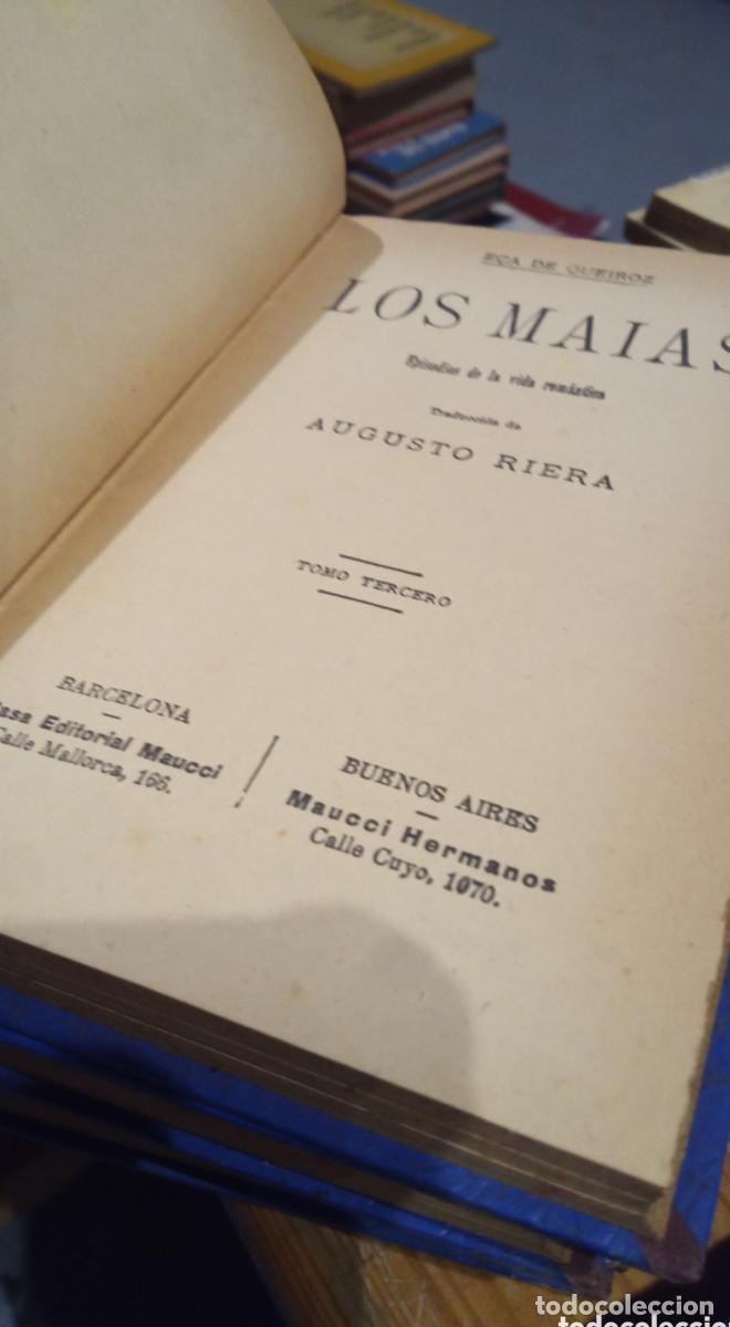 Libros: LOS MAIAS. 3 TOMOS. QUEIROZ. EDITORIAL MAUCCI - - Foto 2
