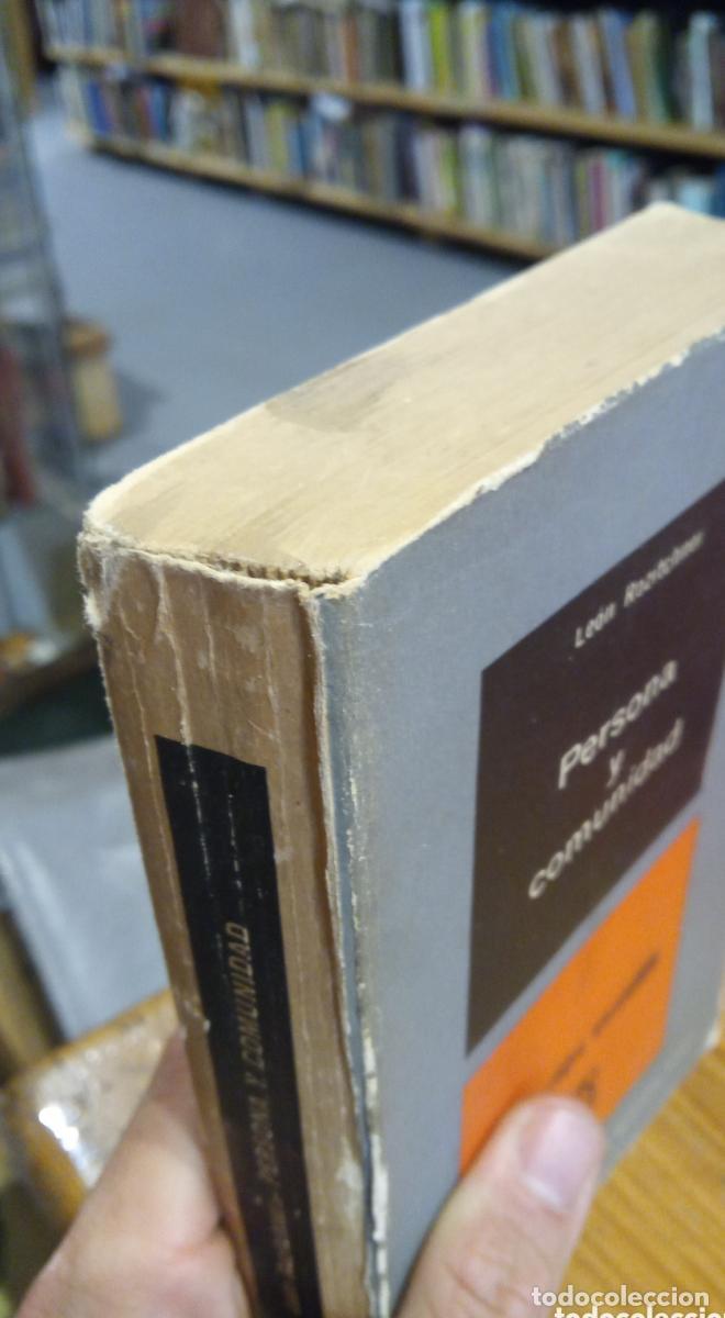 Libros: PERSONA Y COMUNIDAD. ROZITCHNER - - Foto 2